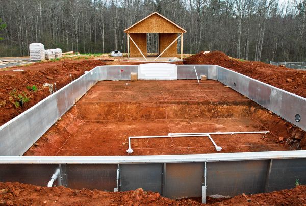 Pool Site Grading in Willoughby