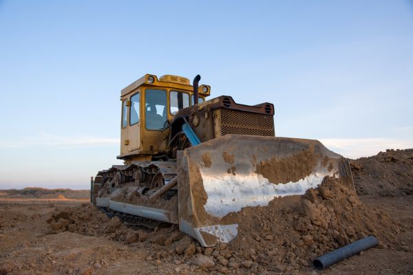 Bulldozer Land Grading in Willoughby