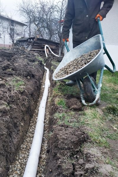 Drain Trenching in Willoughby