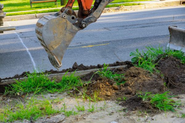 Cost of Sewer Line Trenching in Willoughby